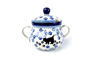 035 Bunzlau Suikerpot Klein 1771X Suikerpot